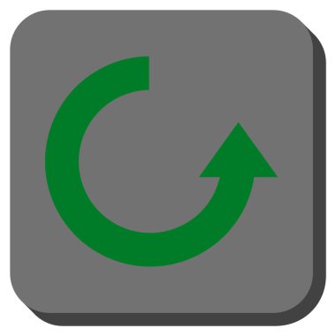 Yuvarlatılmış Kare vektör simge Döndür