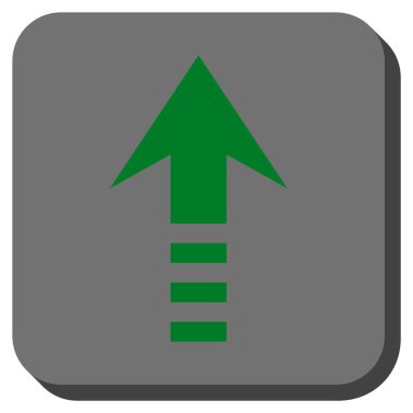 Yuvarlatılmış Kare vektör simge gönder