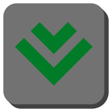 Yuvarlatılmış Kare vektör simgesi kaydır