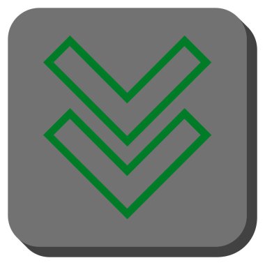 Yuvarlatılmış Kare vektör simgesi kaydır