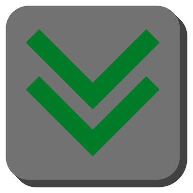 Yuvarlatılmış Kare vektör simgesi kaydır