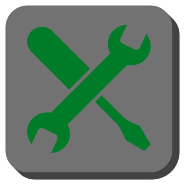 Yuvarlatılmış Kare vektör simge ayarlama