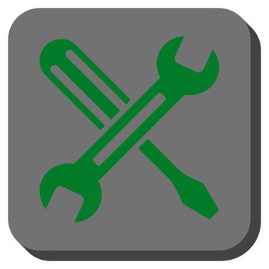 Yuvarlatılmış Kare vektör simge ayarlama