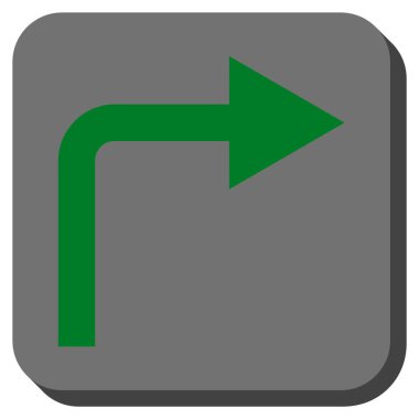 Doğru yuvarlatılmış kare vektör simge açmak