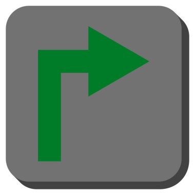 Doğru yuvarlatılmış kare vektör simge açmak