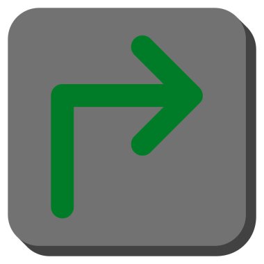 Doğru yuvarlatılmış kare vektör simge açmak