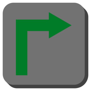 Doğru yuvarlatılmış kare vektör simge açmak