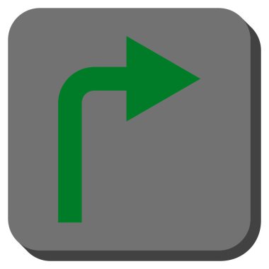 Doğru yuvarlatılmış kare vektör simge açmak