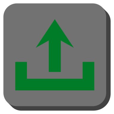 Yuvarlatılmış Kare vektör simge yüklemek