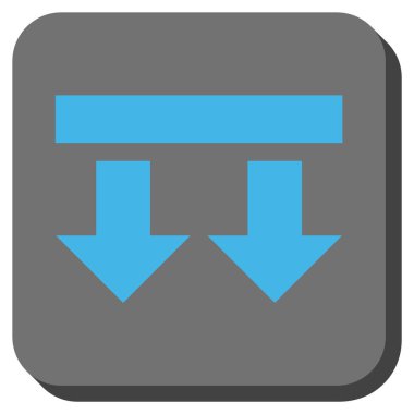 Yuvarlatılmış Kare vektör simgesi getirmek