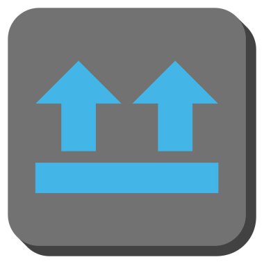 Yuvarlatılmış Kare vektör simge kadar getirmek