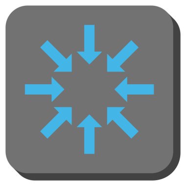 Oklar yuvarlatılmış kare vektör simge Daralt