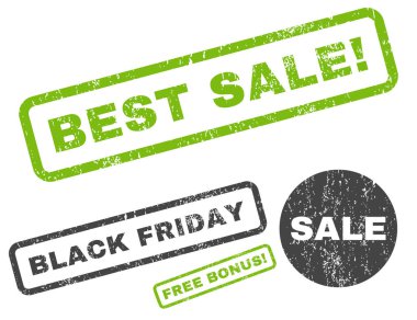 En iyi satış ünlem lastik damgası