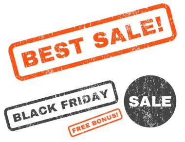 En iyi satış ünlem lastik damgası