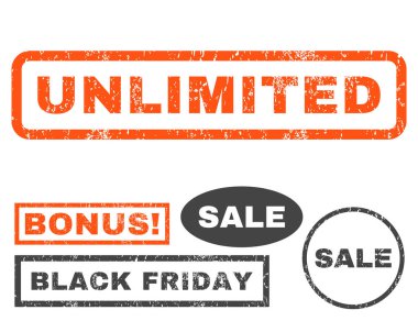 Sınırsız lastik damgası