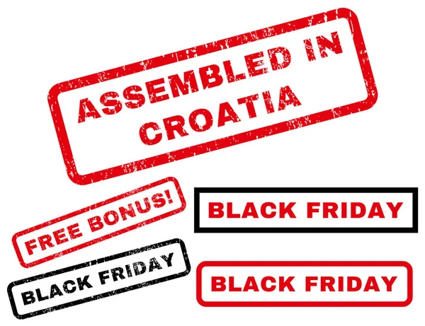 Hırvatistan lastik damgalamak içinde monte