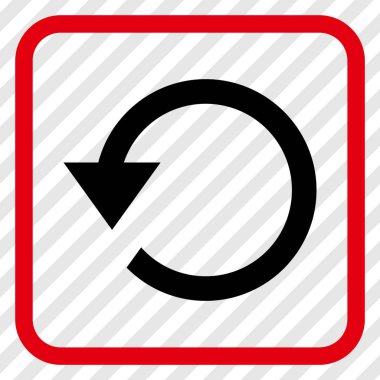 Bir çerçeve içinde CCW vektör simge döndürmek