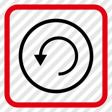 Bir çerçeve içinde CCW vektör simge döndürmek