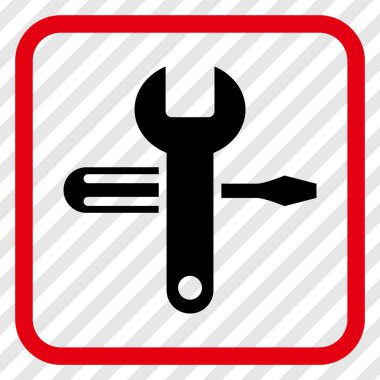 Vektör simgesi bir çerçeve içinde ayarlama