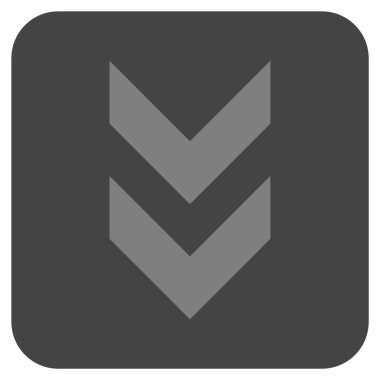 Düz kare vektör simgesi kaydır