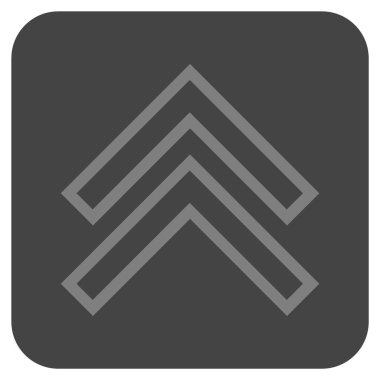 Düz kare vektör simge kayması