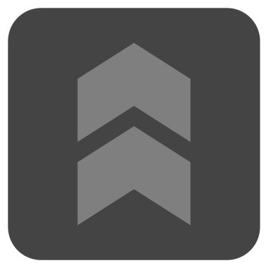 Düz kare vektör simge kayması