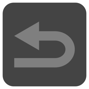 Sol düz kare vektör simge açmak