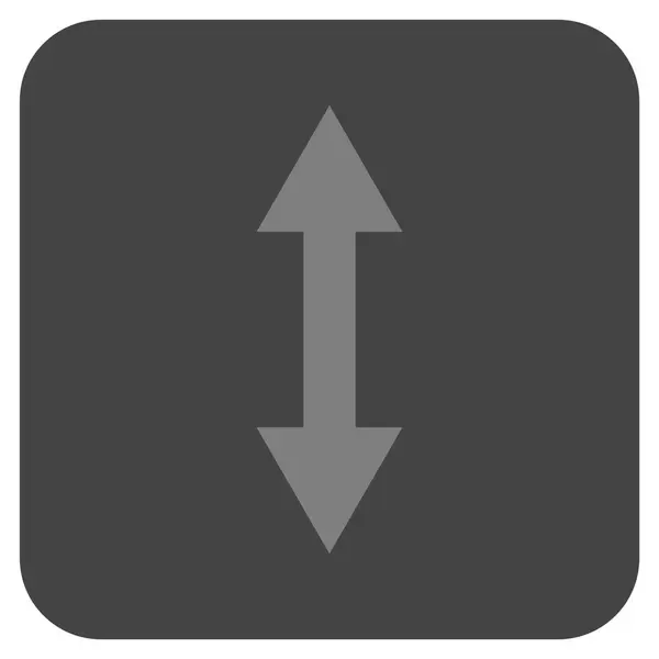 Icono de vector cuadrado plano de voltereta vertical — Vector de stock
