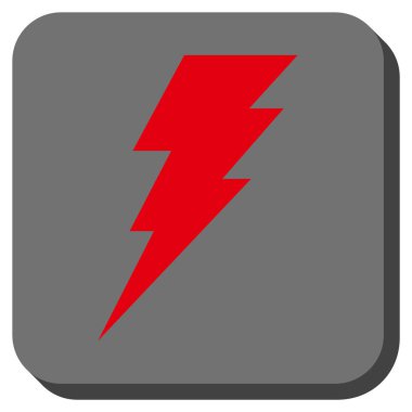 Yuvarlatılmış Kare vektör simge yürütmek