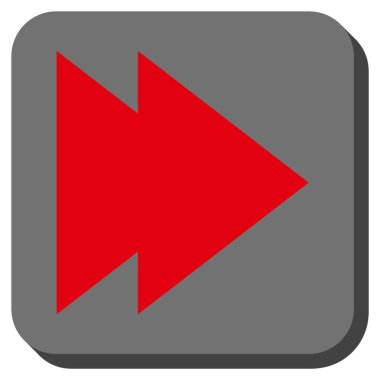 Kare vektör simgesi sağ yuvarlak taşı