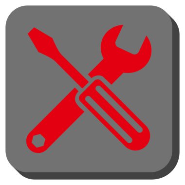 Seçenekleri yuvarlatılmış kare vektör simgesi