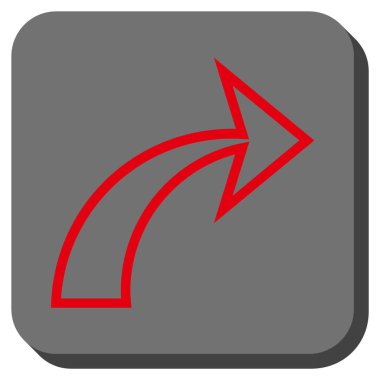 Yuvarlatılmış Kare vektör simge Yinele