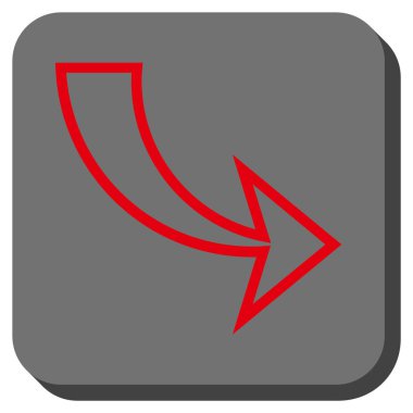 Yuvarlatılmış Kare vektör simge Yinele