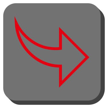 Yuvarlatılmış Kare vektör simge Yinele