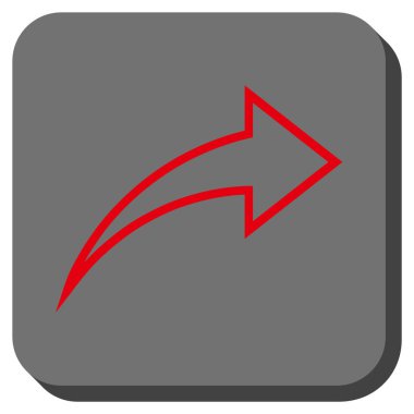 Yuvarlatılmış Kare vektör simge Yinele