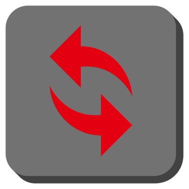 Yuvarlatılmış Kare vektör simge Yenile