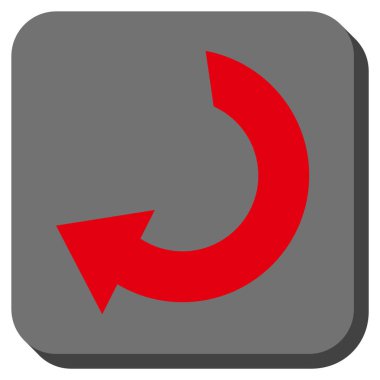 Yuvarlatılmış Kare vektör simge döndürmek