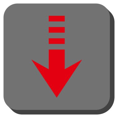 Yuvarlatılmış Kare vektör simgesi gönder