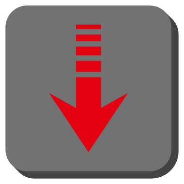 Yuvarlatılmış Kare vektör simgesi gönder