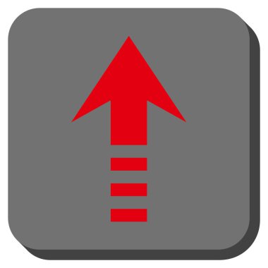 Yuvarlatılmış Kare vektör simge gönder