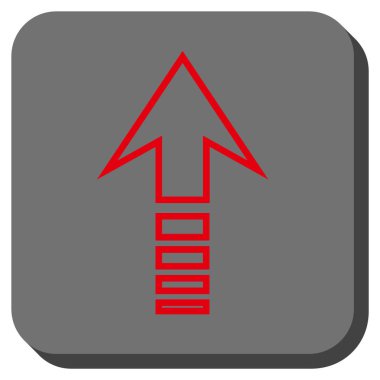 Yuvarlatılmış Kare vektör simge gönder