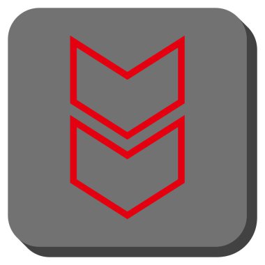 Yuvarlatılmış Kare vektör simgesi kaydır