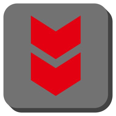 Yuvarlatılmış Kare vektör simgesi kaydır