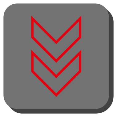 Yuvarlatılmış Kare vektör simgesi kaydır