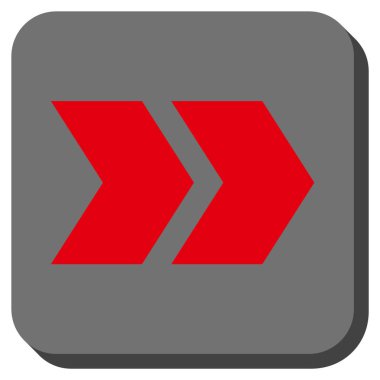 Şu yuvarlak üst karakter kare vektör simgesi