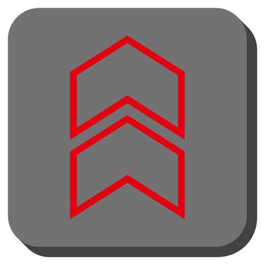 Yuvarlatılmış Kare vektör simge kayması