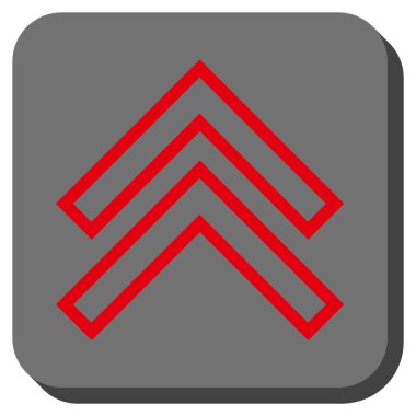 Yuvarlatılmış Kare vektör simge kayması