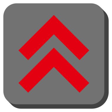 Yuvarlatılmış Kare vektör simge kayması