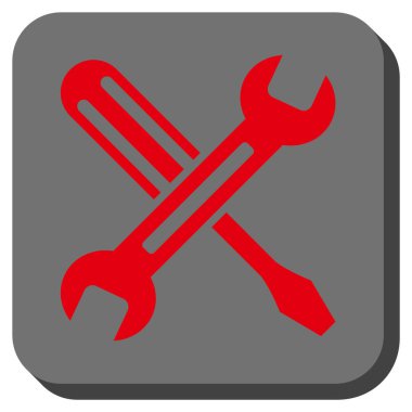 Yuvarlatılmış Kare vektör simge ayarlama