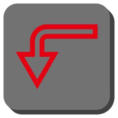 Yuvarlatılmış Kare vektör simge açmak